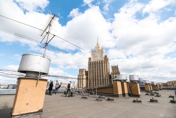 Прогулки по крышам в Москве