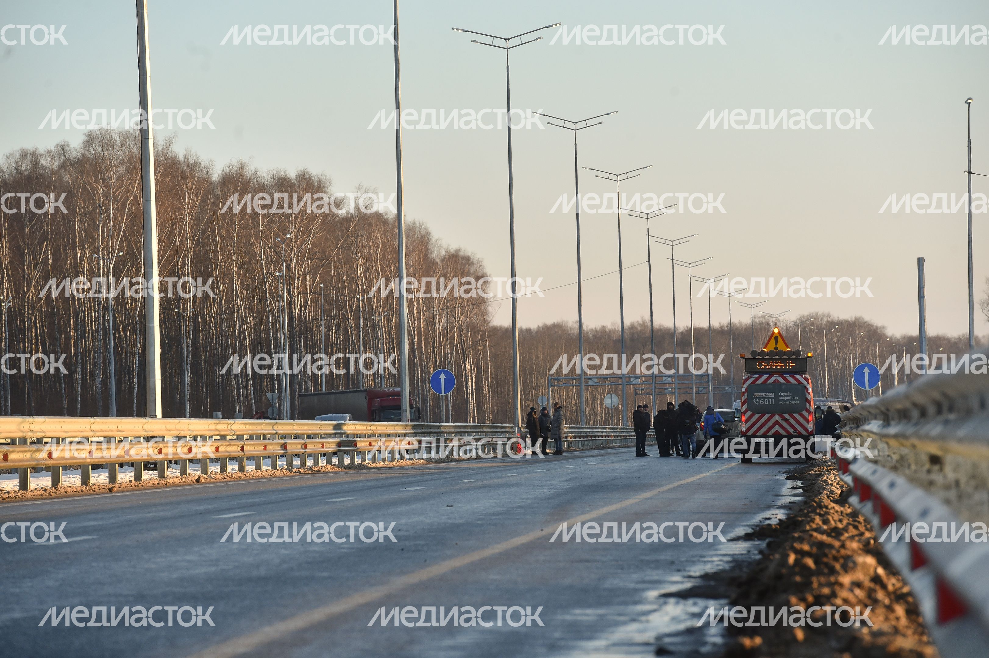 Открытие 170 километров Центральной кольцевой автодороги в Подмосковье