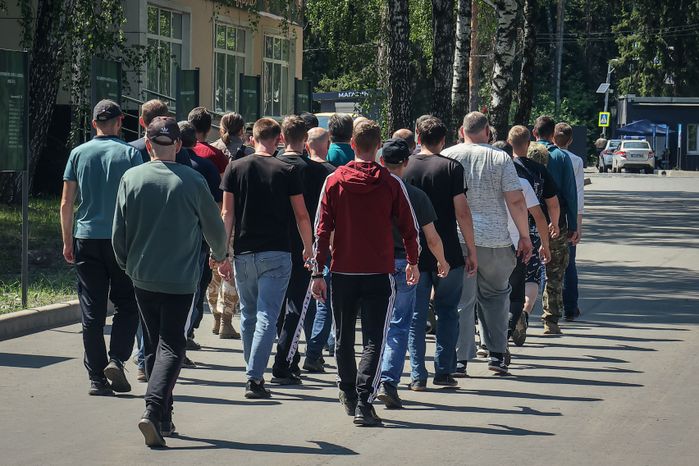 Работа Московского областного пункта отбора на военную службу по контракту в Балашихе