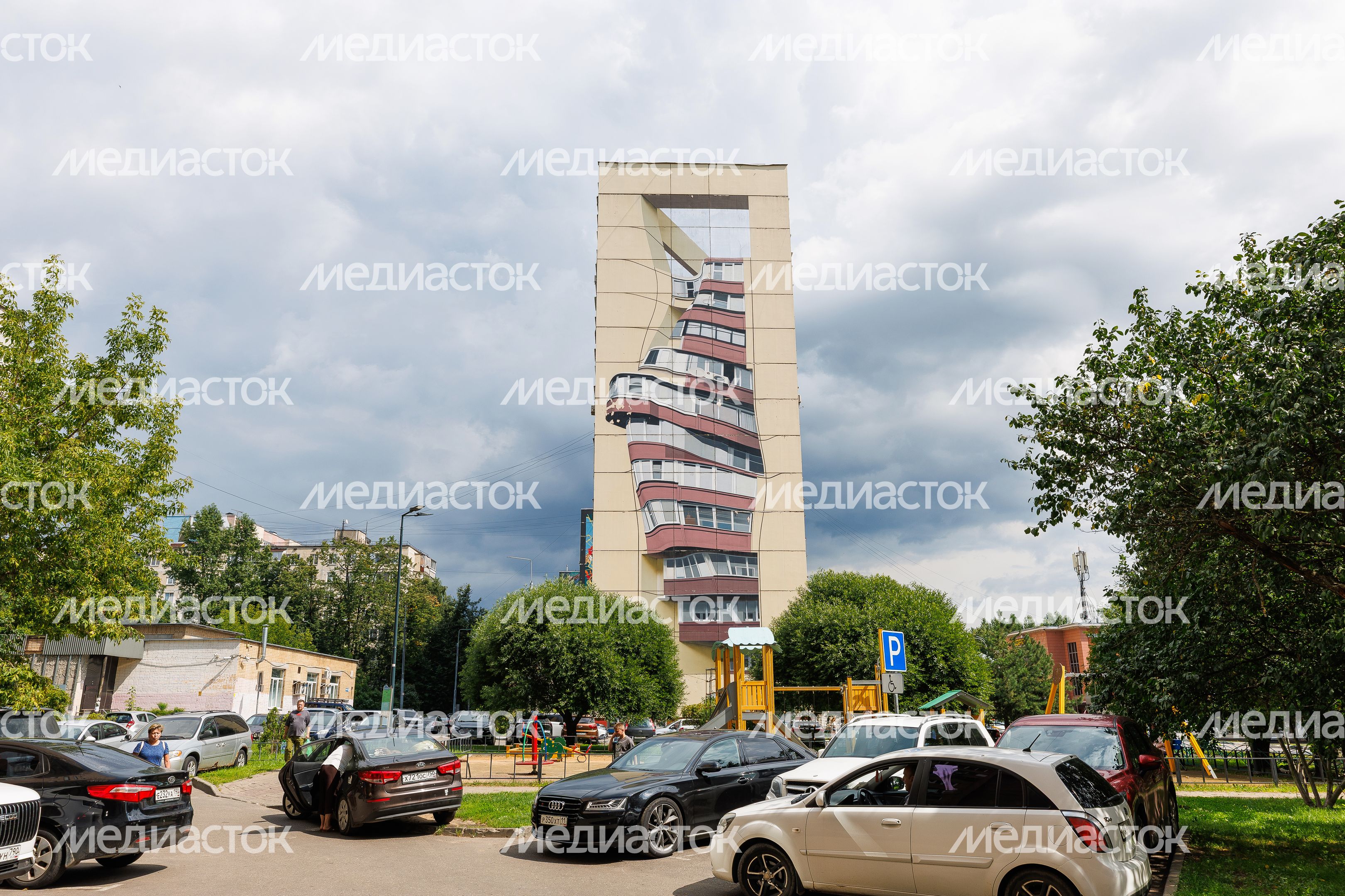 Муралы в Железнодорожном, Балашиха