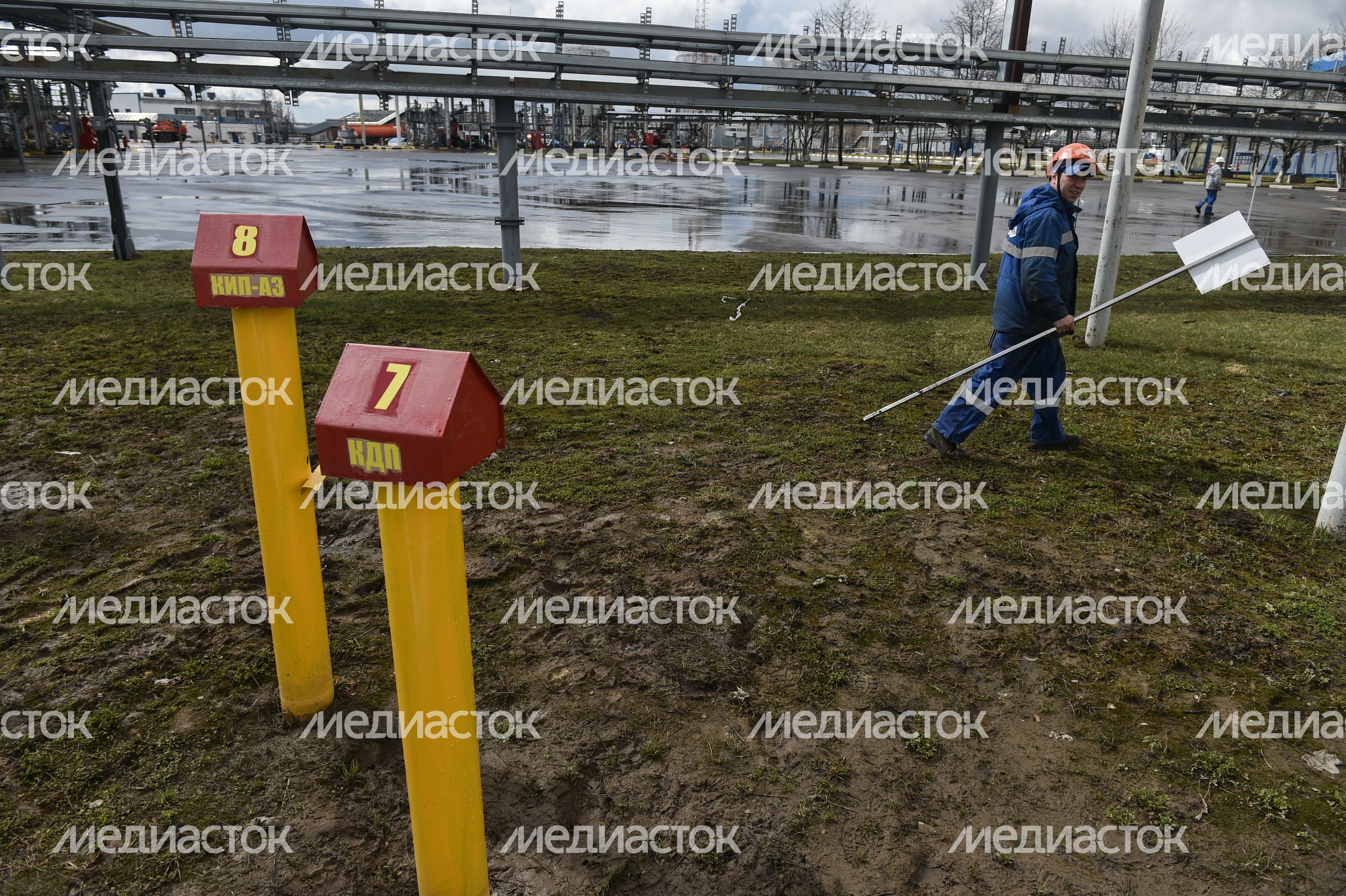 Нефтебаза РОСНЕФТЬ в Подмосковье