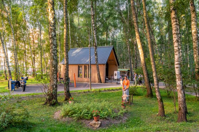 Лето в лесопарке «Городской лес» в Домодедово