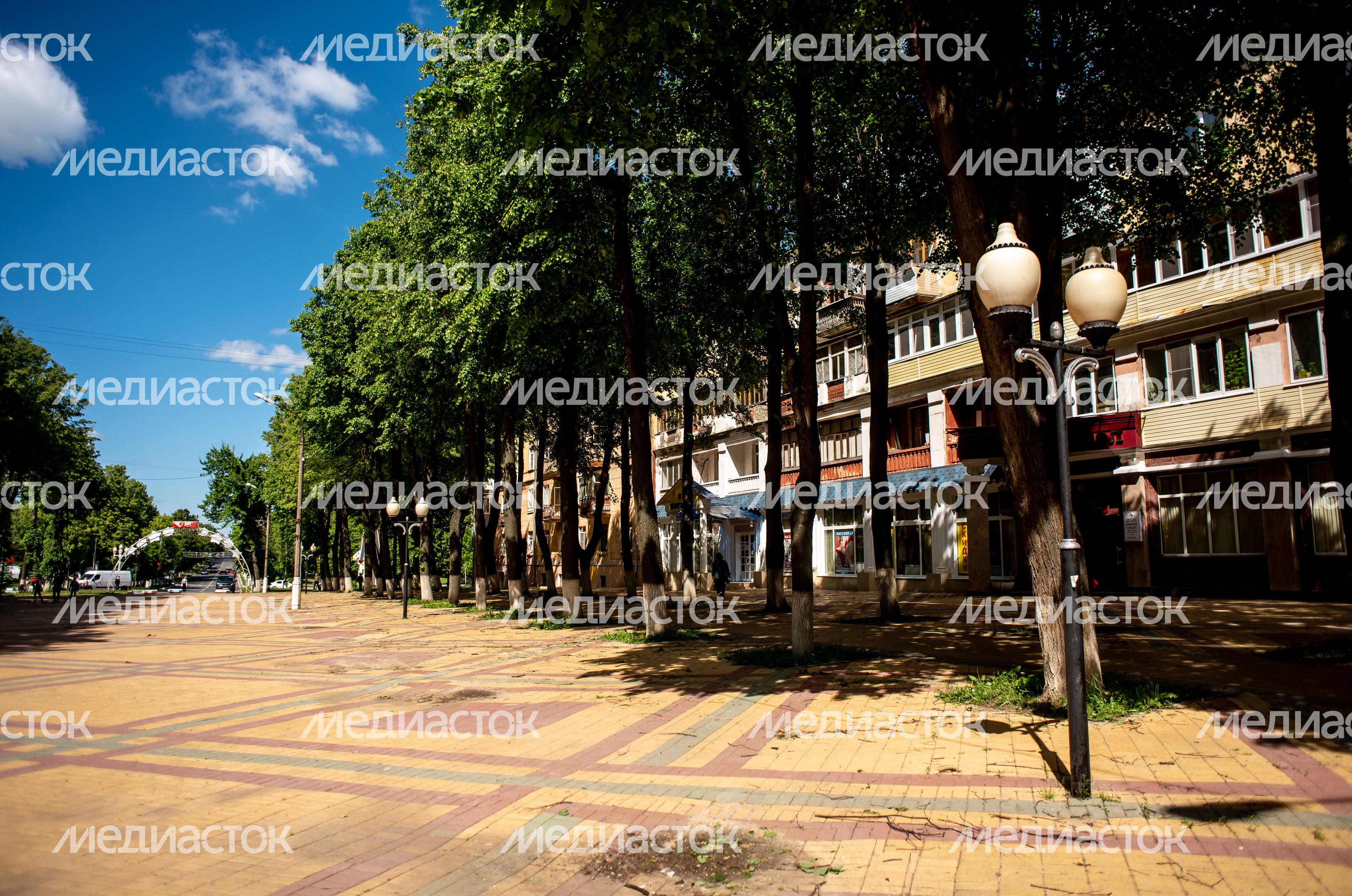 Летние виды города Ступино