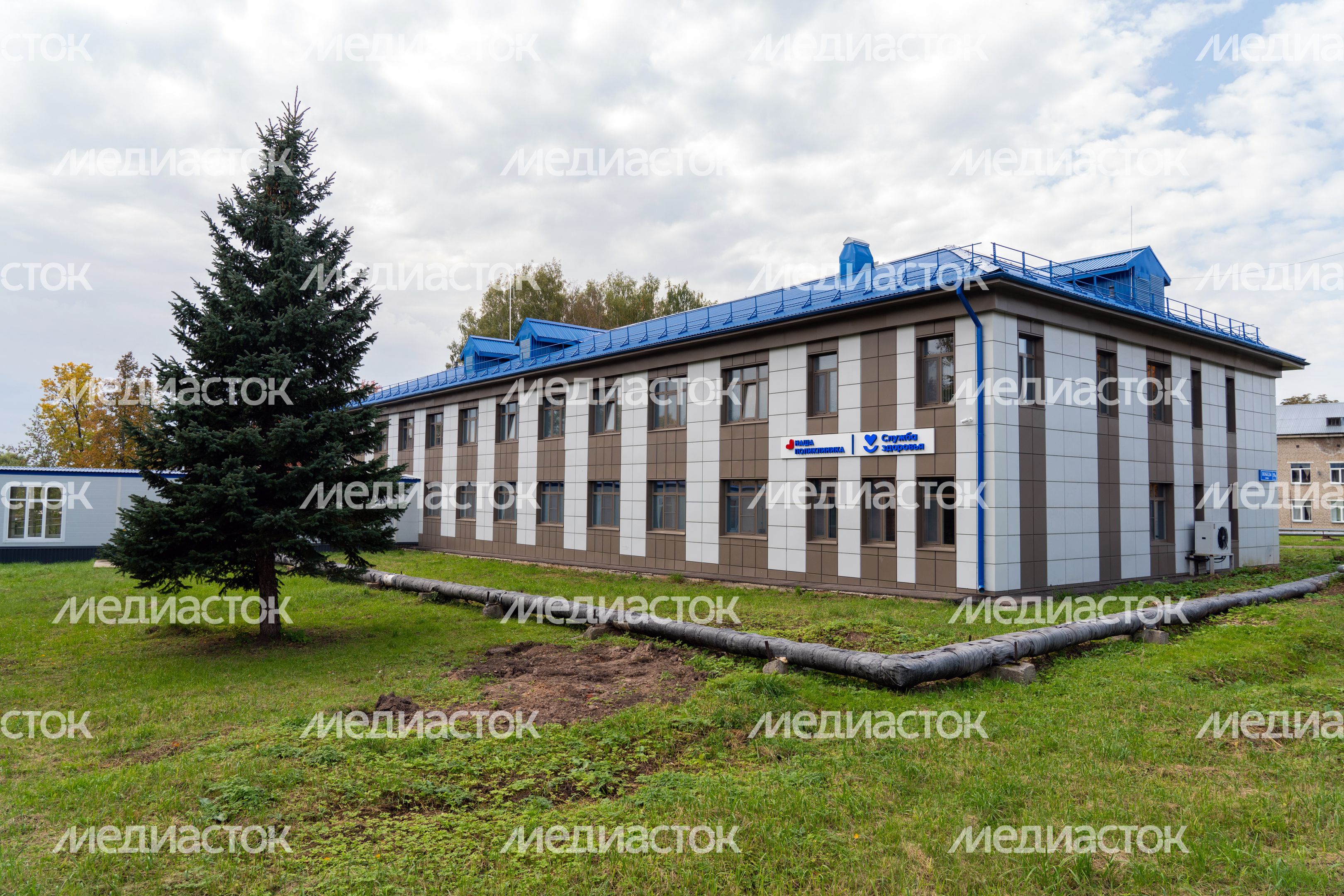Взрослая поликлиника в Талдоме после капитального ремонта. Корпус «Б» Взрослая поликлиника в Талдоме после капитального ремонта. Корпус «Б»