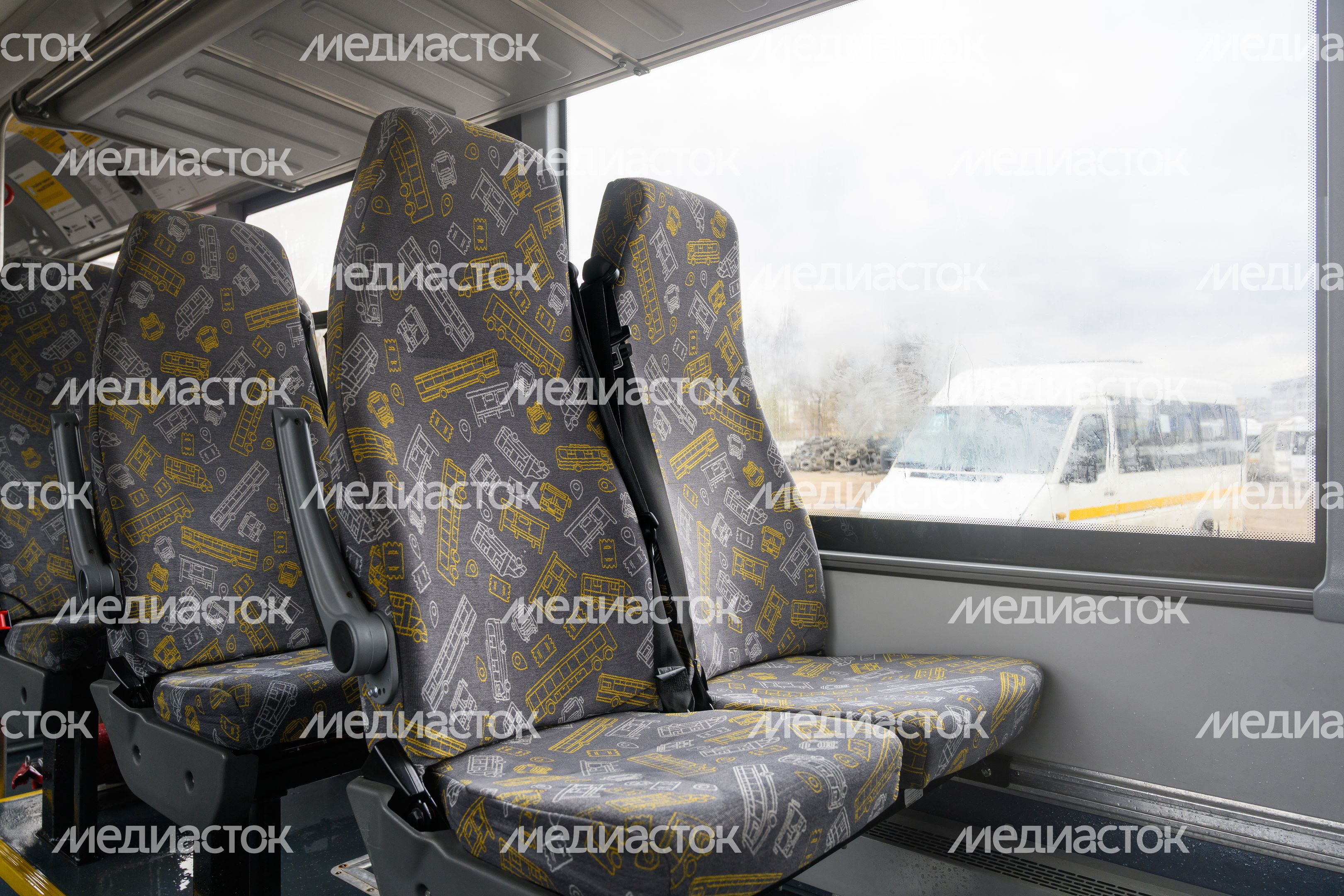 Уборка салона автобуса перед отправлением в рейс Уборка салона автобуса перед отправлением в рейс