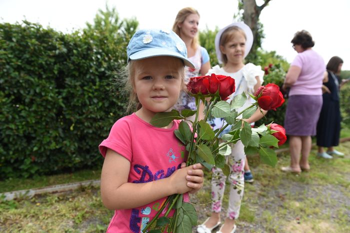 Открытие фестиваля садов и цветов Moscow Flower Show в парке «Музеон» в Москве