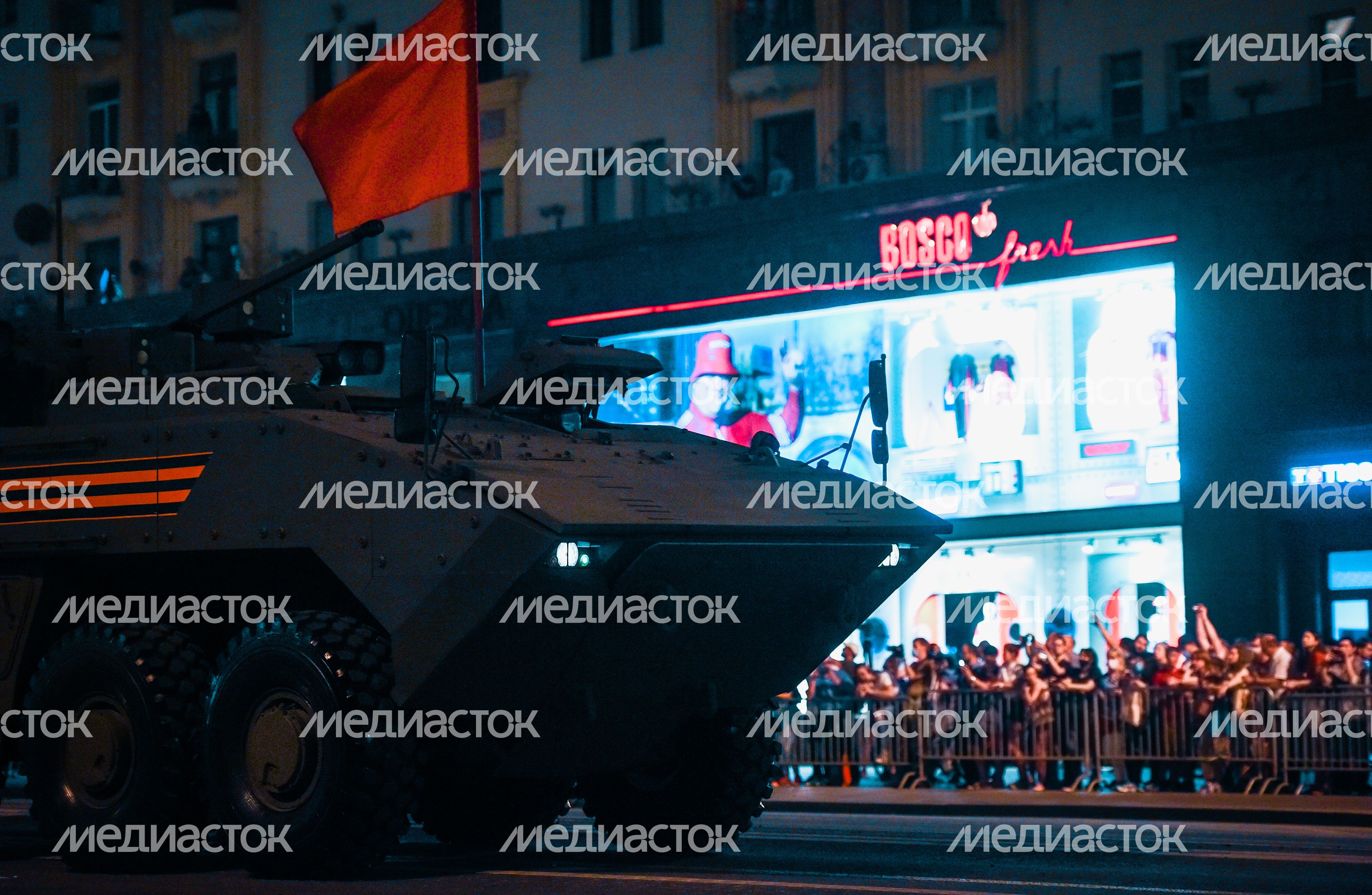 Вторая репетиция парада Победы в Москве