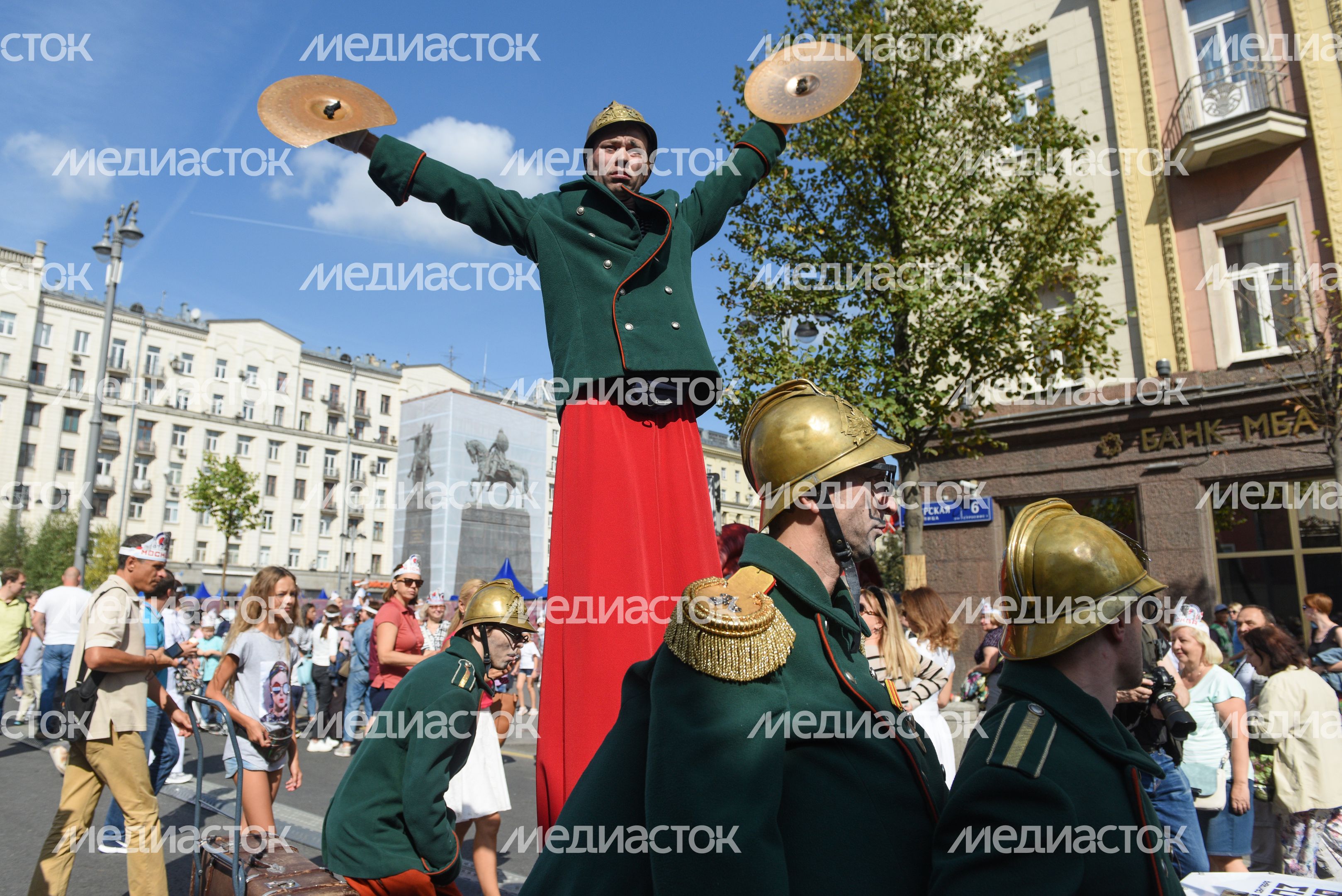 Празднование Дня города в Москве