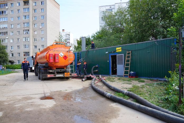 Оперативный штаб с участием Губернатора Подмосковья на месте ЧП в Сергиевом Посаде