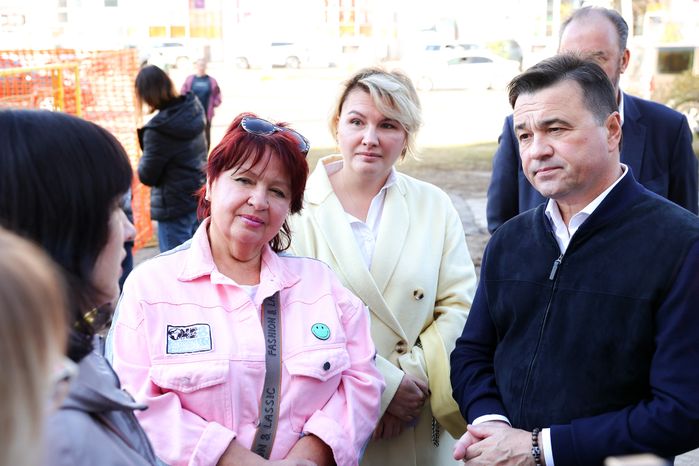Осмотр новой котельной и реконструируемого участка теплосети в Королеве Губернатором Подмосковья
