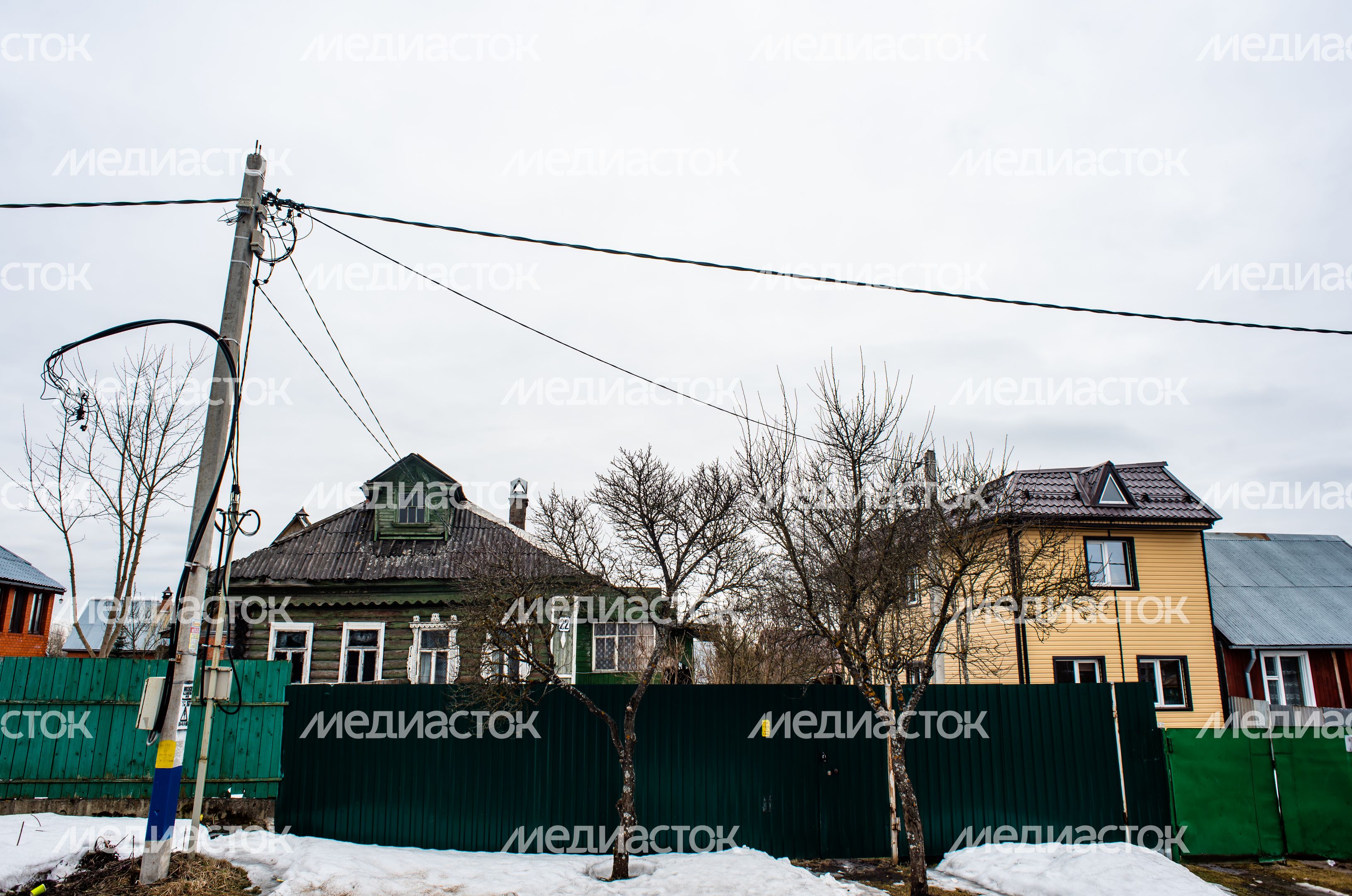 Весенние виды села Радонеж