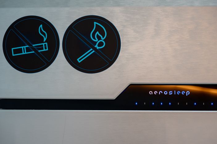 Виды Капсульного отеля Aerosleep в аэропорту Внуково