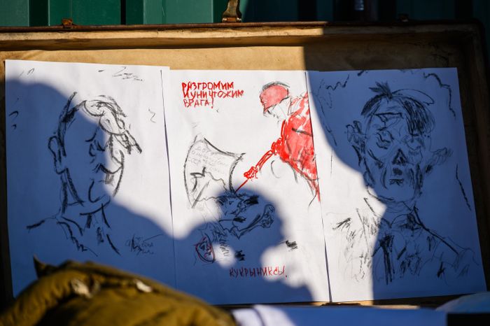 Военно-историческая реконструкция в музее танка Т-34 в Мытищах