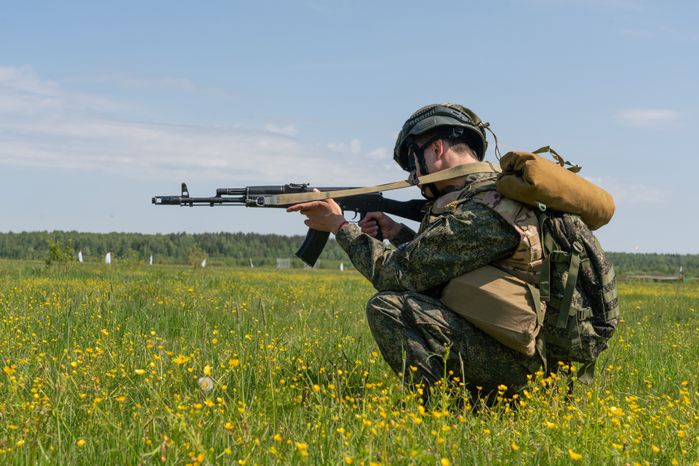 Военно-техническая игра "Арт-дуэль-2024" на аэродроме Волосово