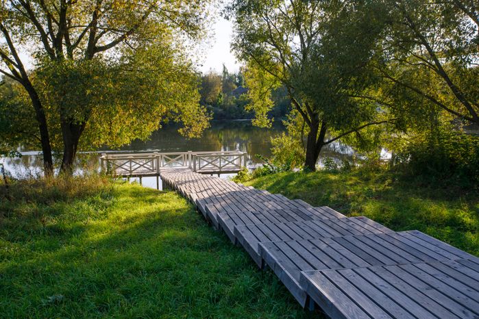Воскресенск. Парк усадьбы Кривякино