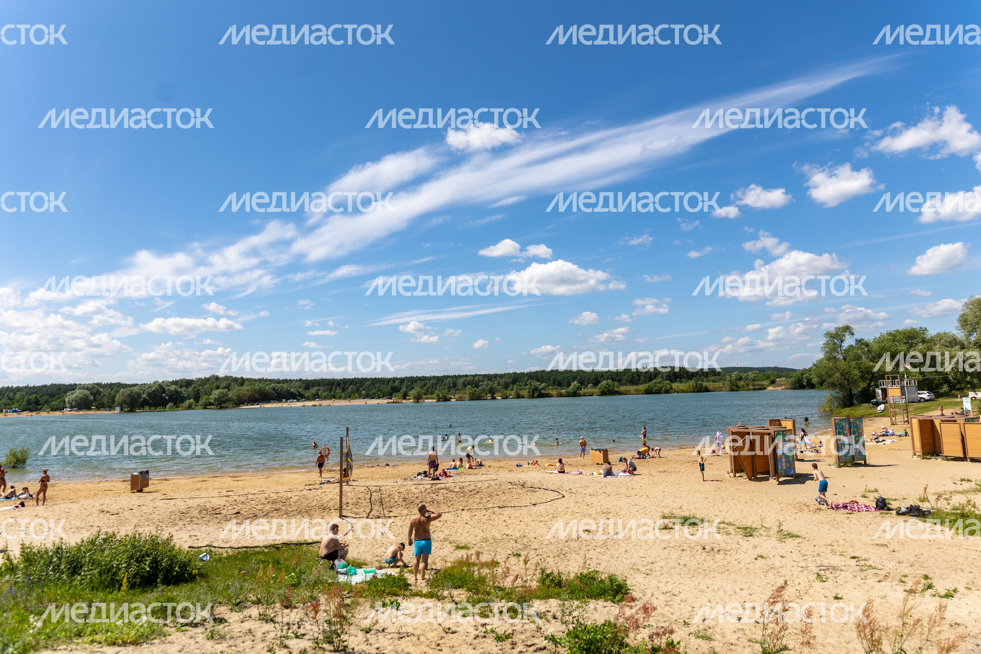 Ступино. Белопесоцкий пруд
