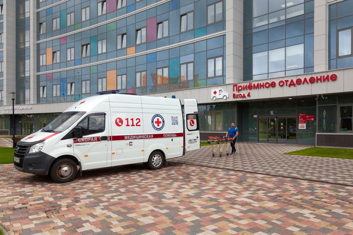 Приемное отделение Детского клинического центра им. Л.М. Рошаля в Красногорске