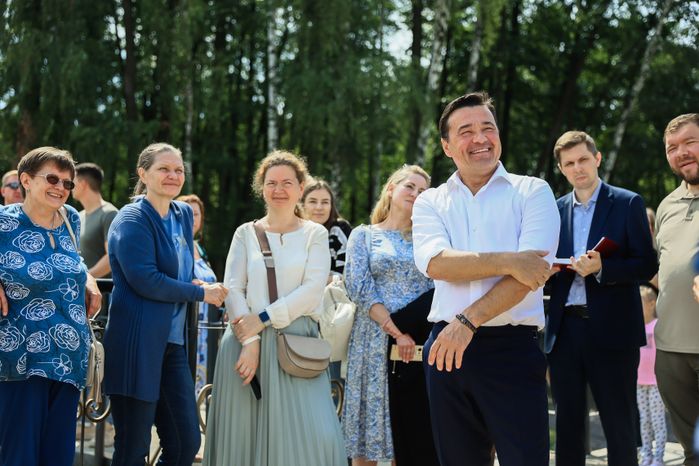 Проверка хода работ по очистке Малаховского озера Губернатором Подмосковья