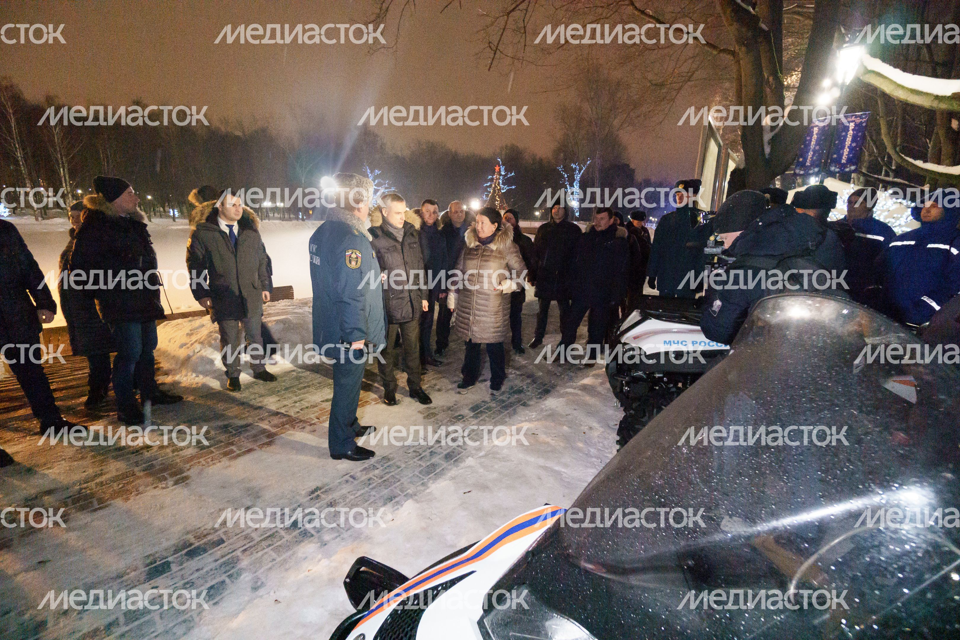 Проверка готовности купели на Ивановских прудах к крещенским купаниям Проверка готовности купели на Ивановских прудах к крещенским купаниям
