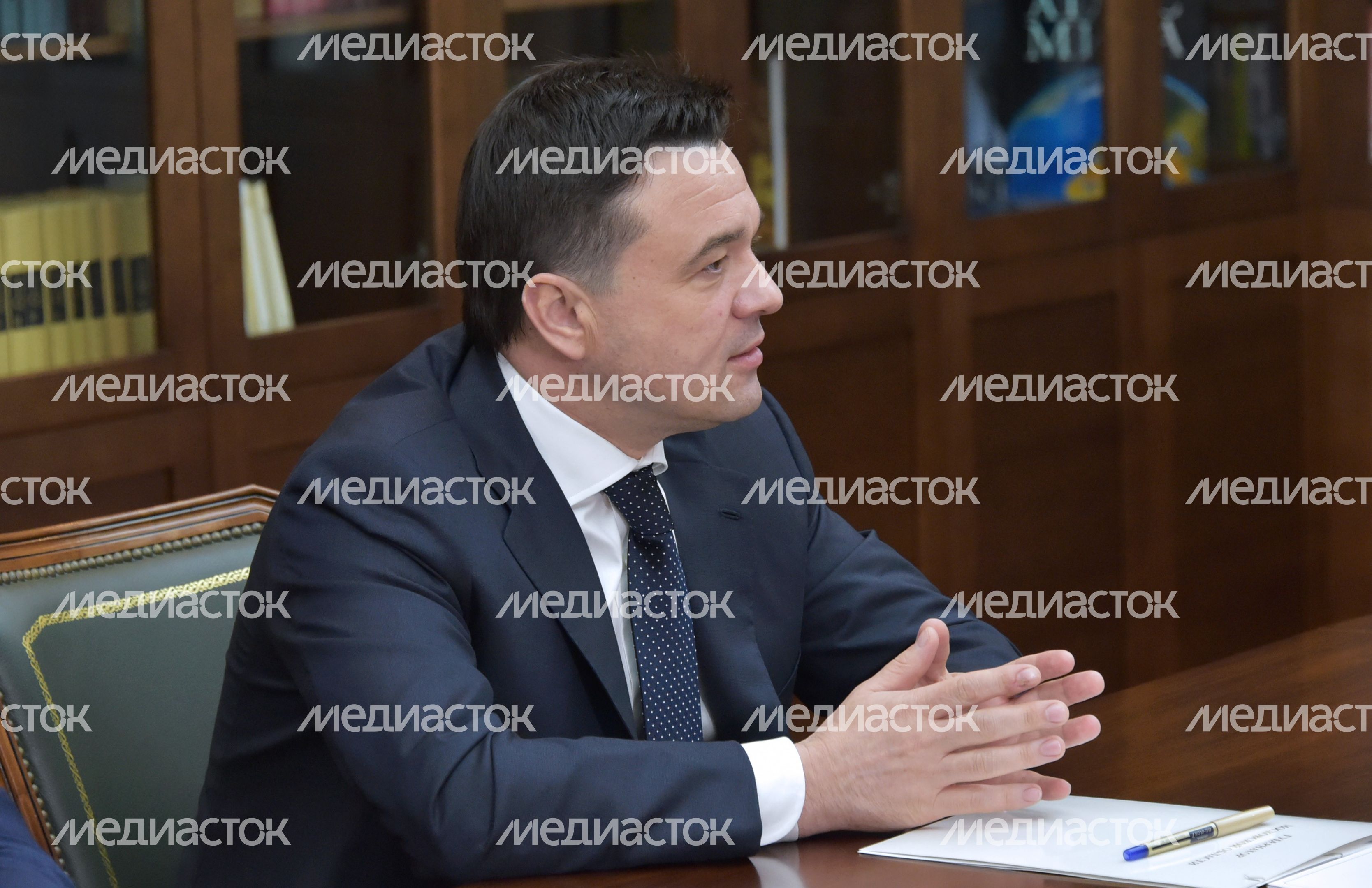 А. Воробьев провел рабочую встречу с активом Каширского района