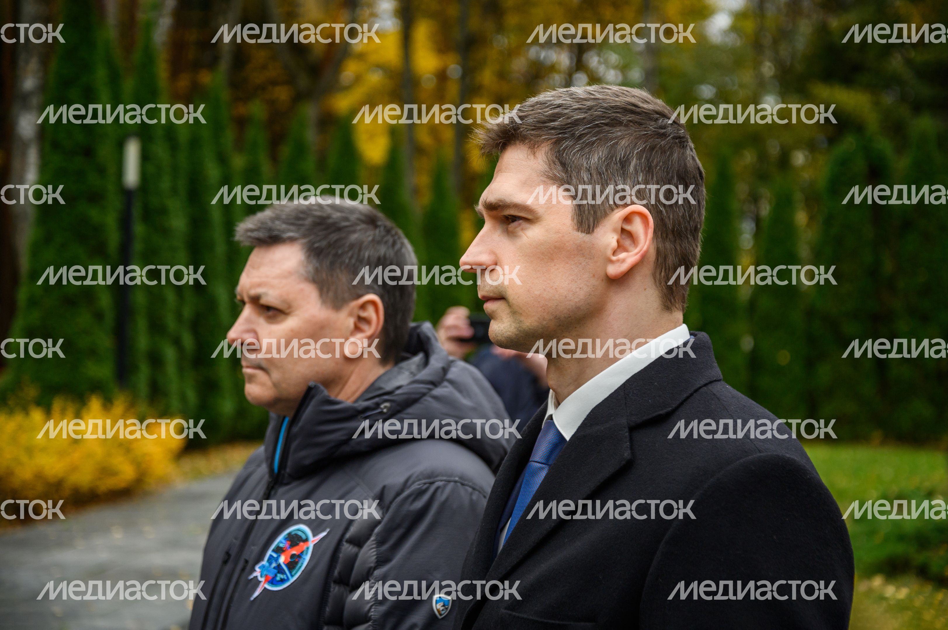 Космонавты Олег Кононенко и Николай Чуб Космонавты Олег Кононенко и Николай Чуб