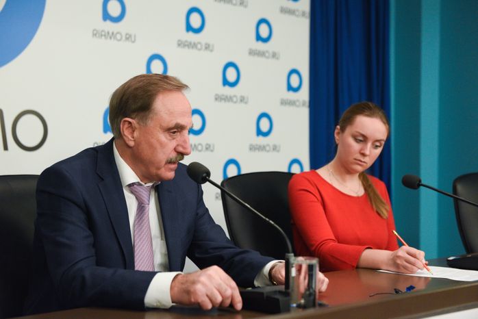 Пресс-конференция, посвященная реализации в городском округе Люберцы программы по благоустройству парковых и лесопарковых зон