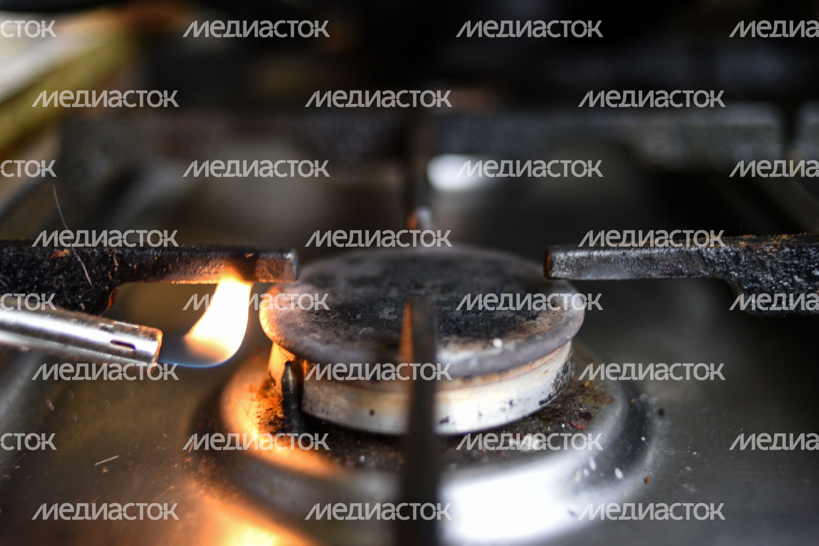 Горелка газовой плиты