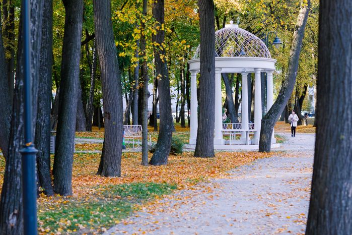 Воскресенск. Парк усадьбы Кривякино