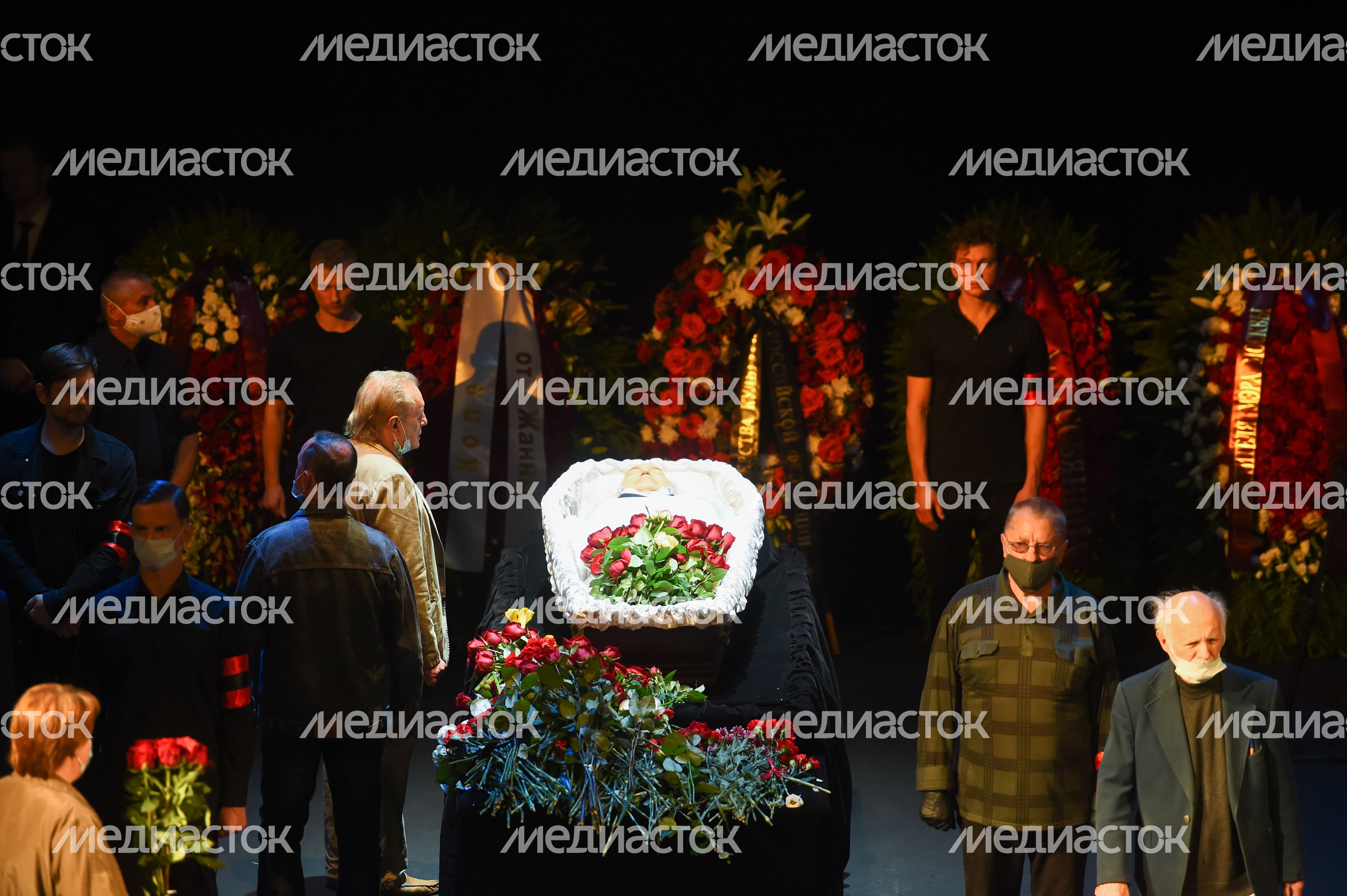 Церемония прощания с Николаем Губенко