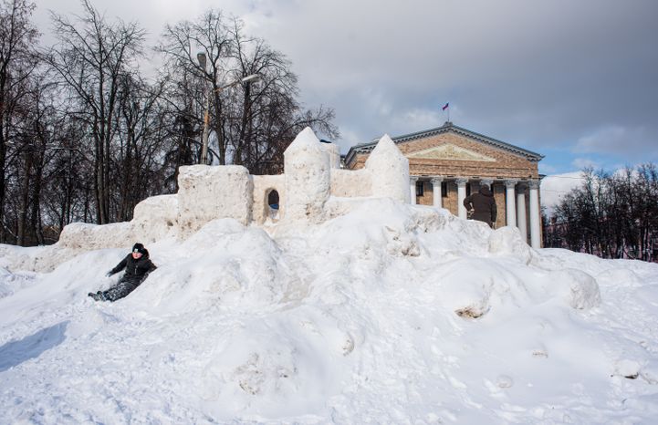 Зимние виды города Жуковский