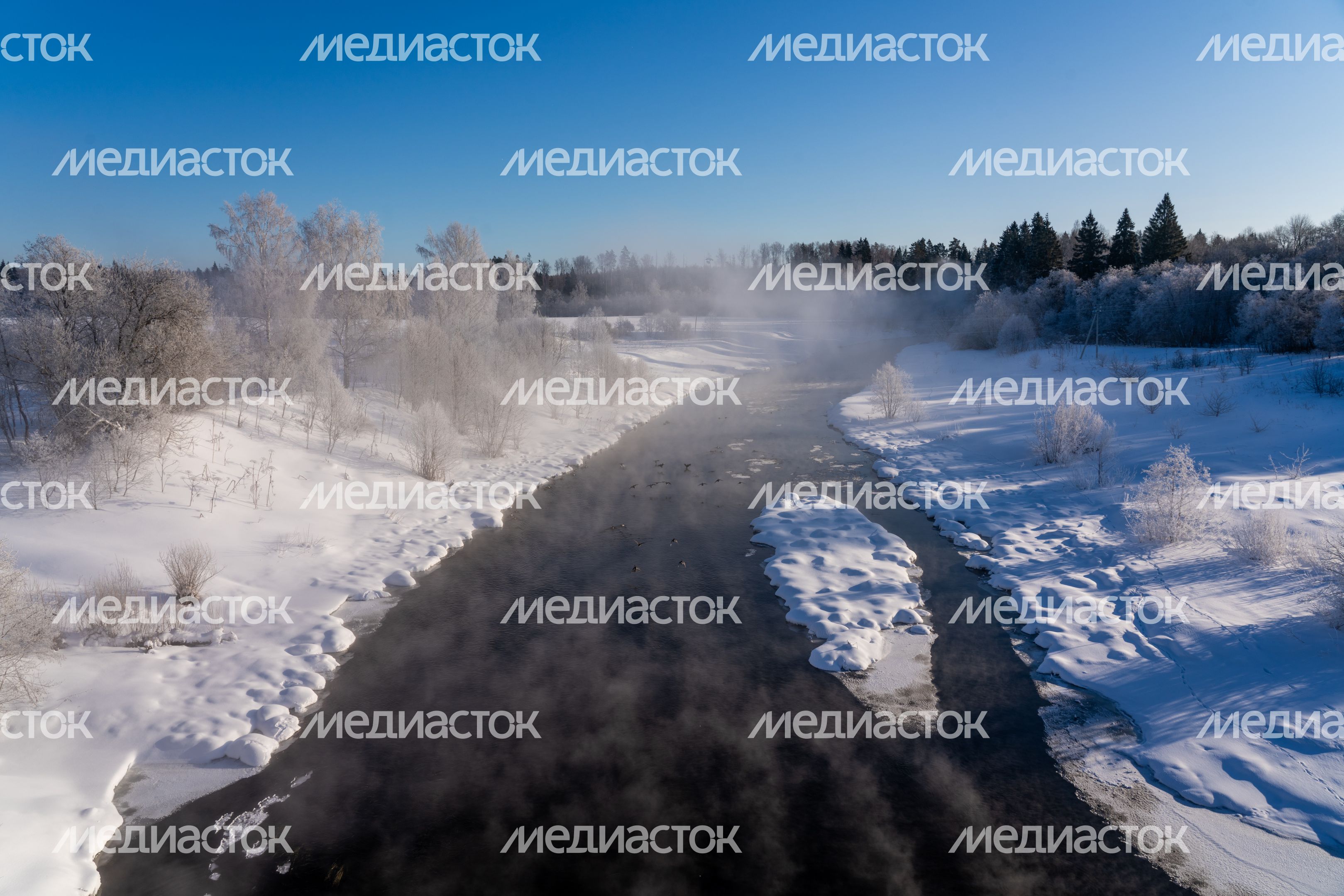 Река Озерна в Рузском округе