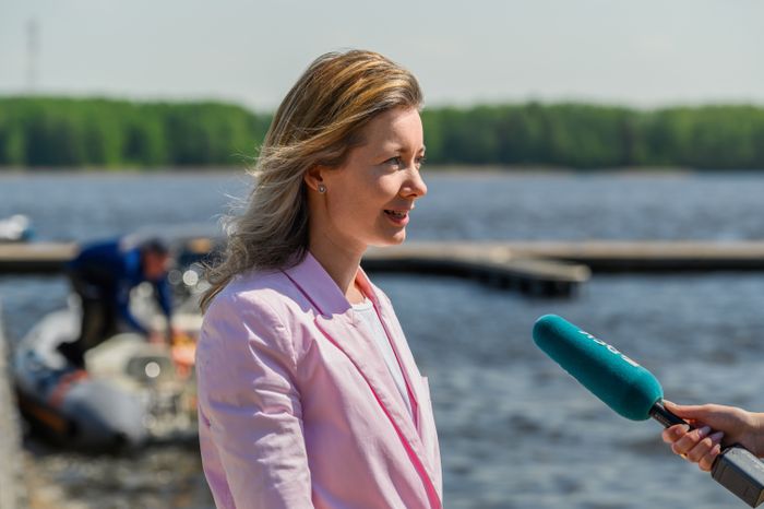 Парусная регата на Пестовском водохранилище в Мытищах