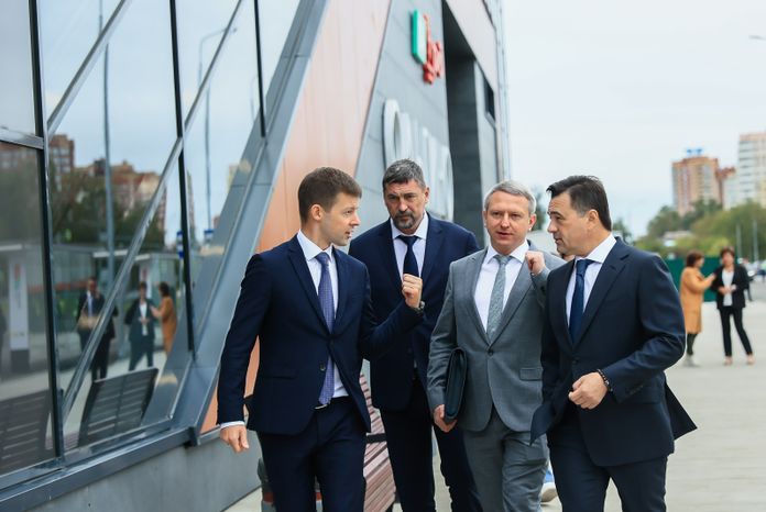 Открытие МЦД-4 с участием Андрея Воробьева