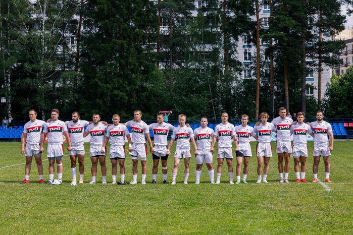 Победа "ВВА-Подмосковье-м" в чемпионате молодежных команд по регби в Монино