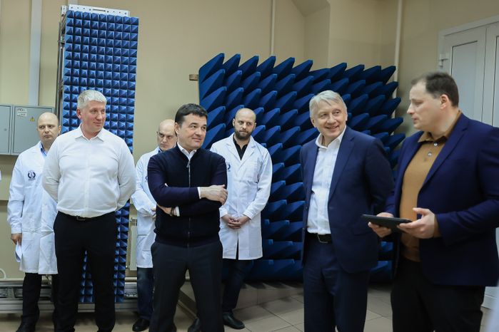 Губернатор на предприятии «ВНИИФТРИ» в Солнечногорске​