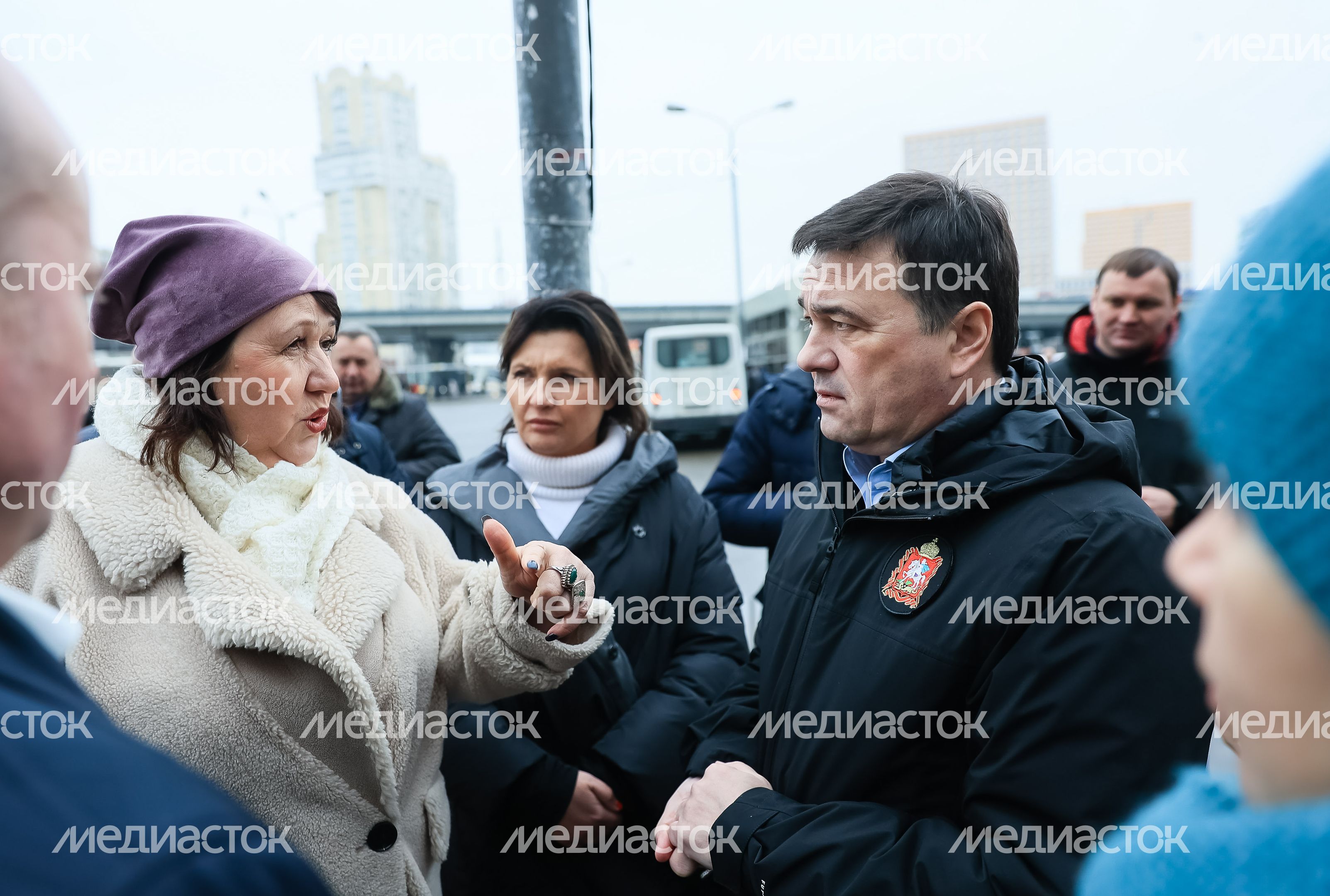 Посещение губернатором пересадочного узла в Котельниках