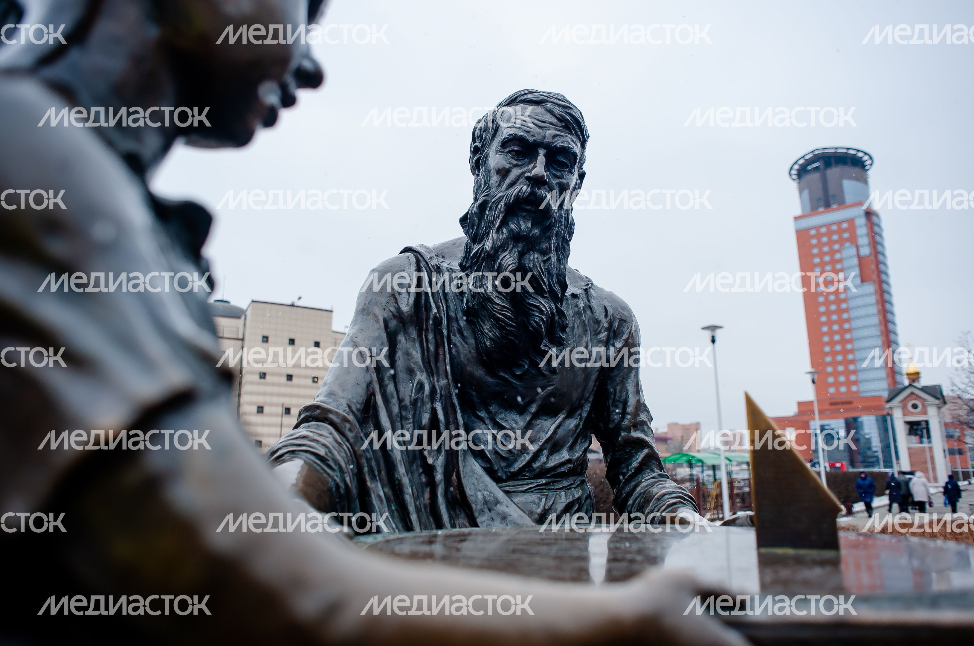 Зимние виды города Щелково