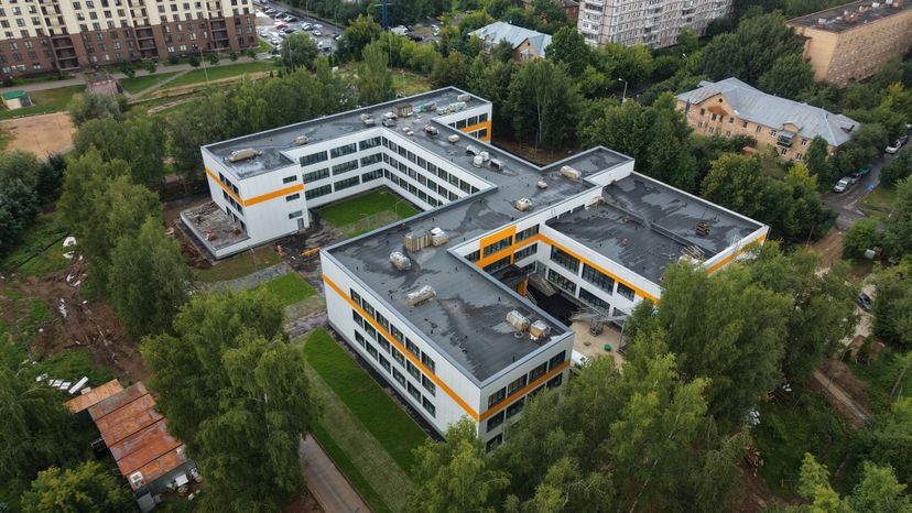 Капремонт школы №2 в Лобне