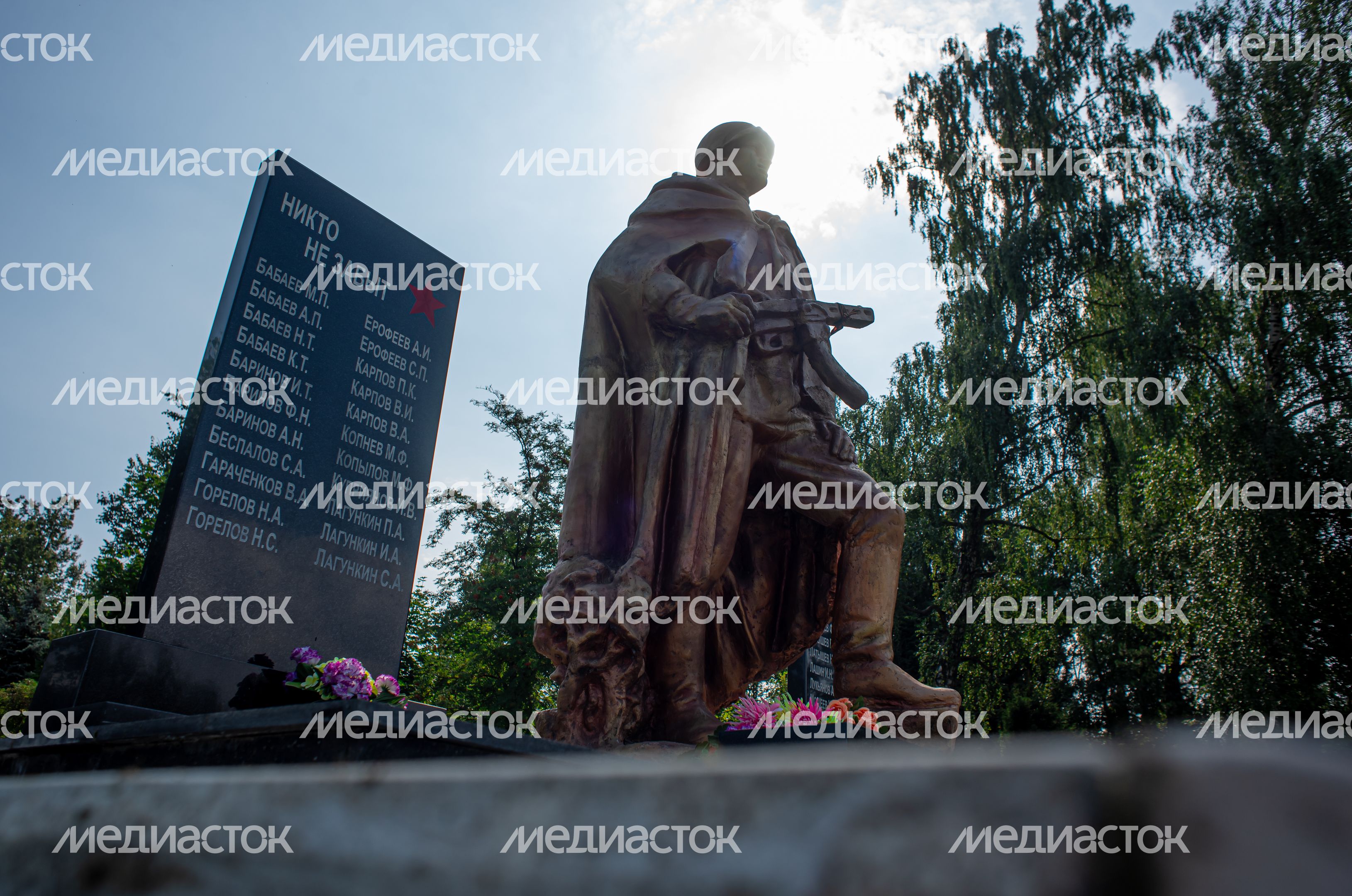 Летние виды церкви Сергия Радонежского в Комягино