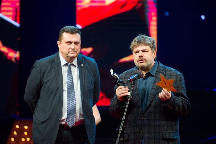Церемония вручения премии «Звезда Театрала» в театре имени Вахтангова в Москве