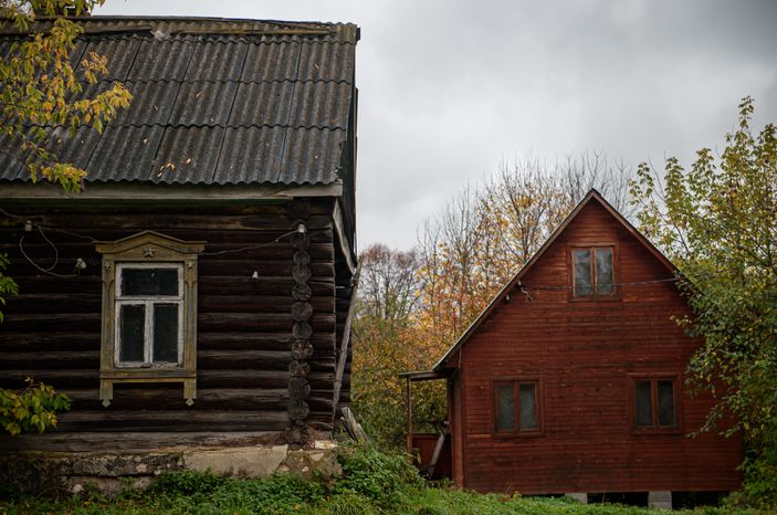 Осенние виды села Спас-Дощатый