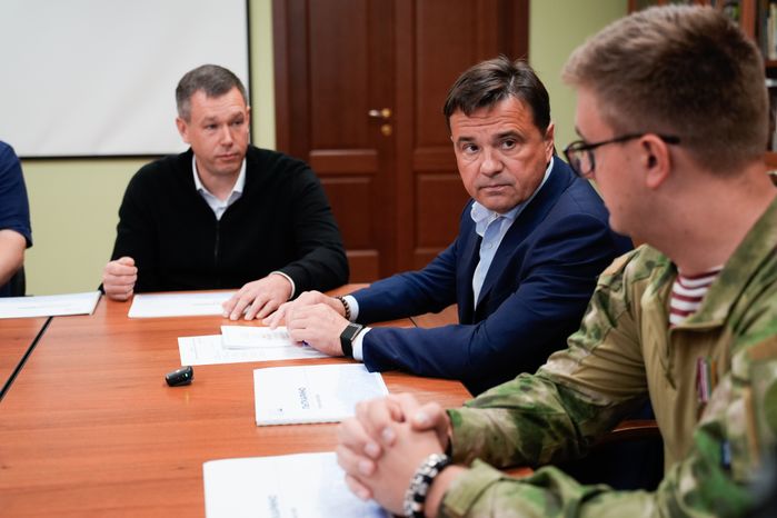Андрей Воробьев встретился с главой г.о. Лыткарино и общественниками