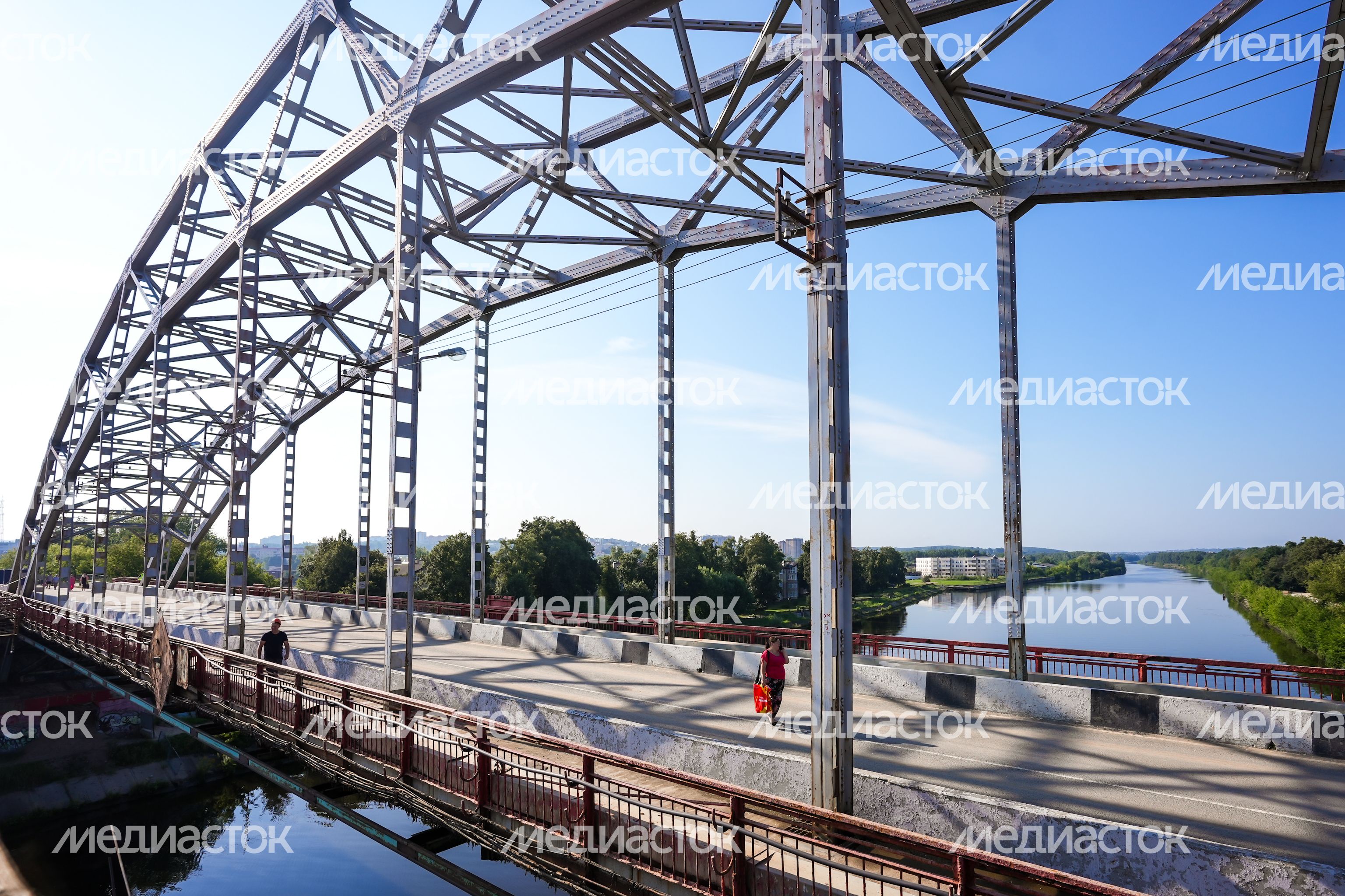 Возведение нового Рогачевского моста в Дмитрове
