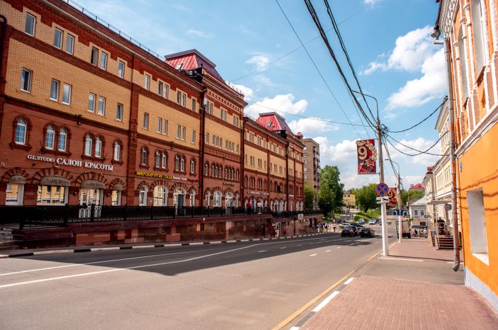 Весенние виды города Подольск