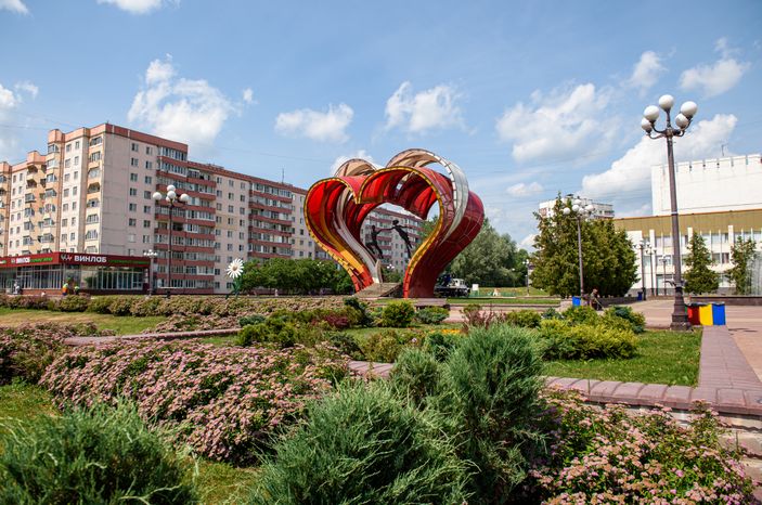 Летние виды города Наро-Фоминск
