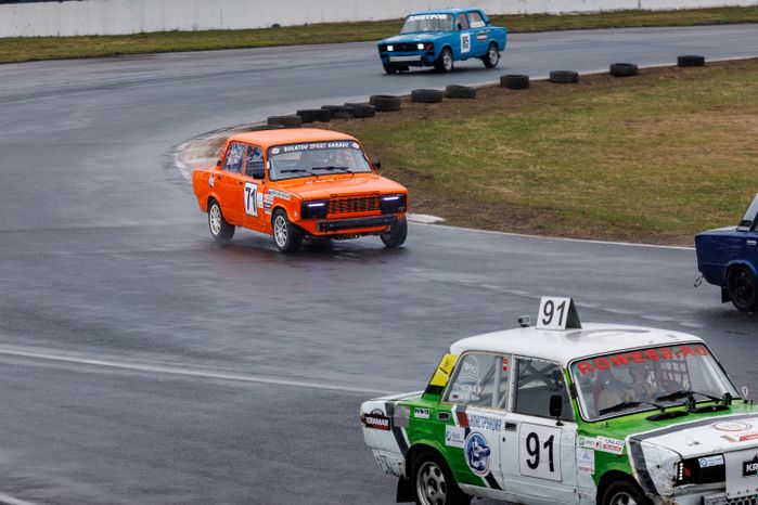 Открытие сезона ралли-кросса на гоночной трассе ADM Raceway в Мячково округа Люберцы