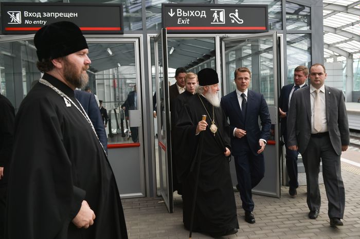 Первый день работы Московского центрального кольца