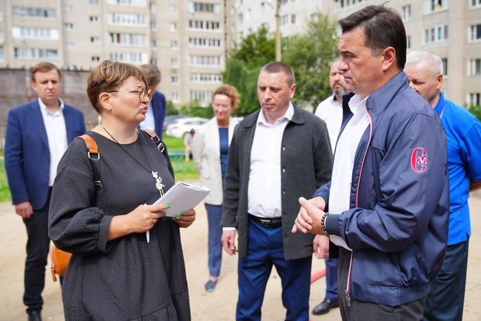 Оперативный штаб с участием Губернатора Подмосковья на месте ЧП в Сергиевом Посаде