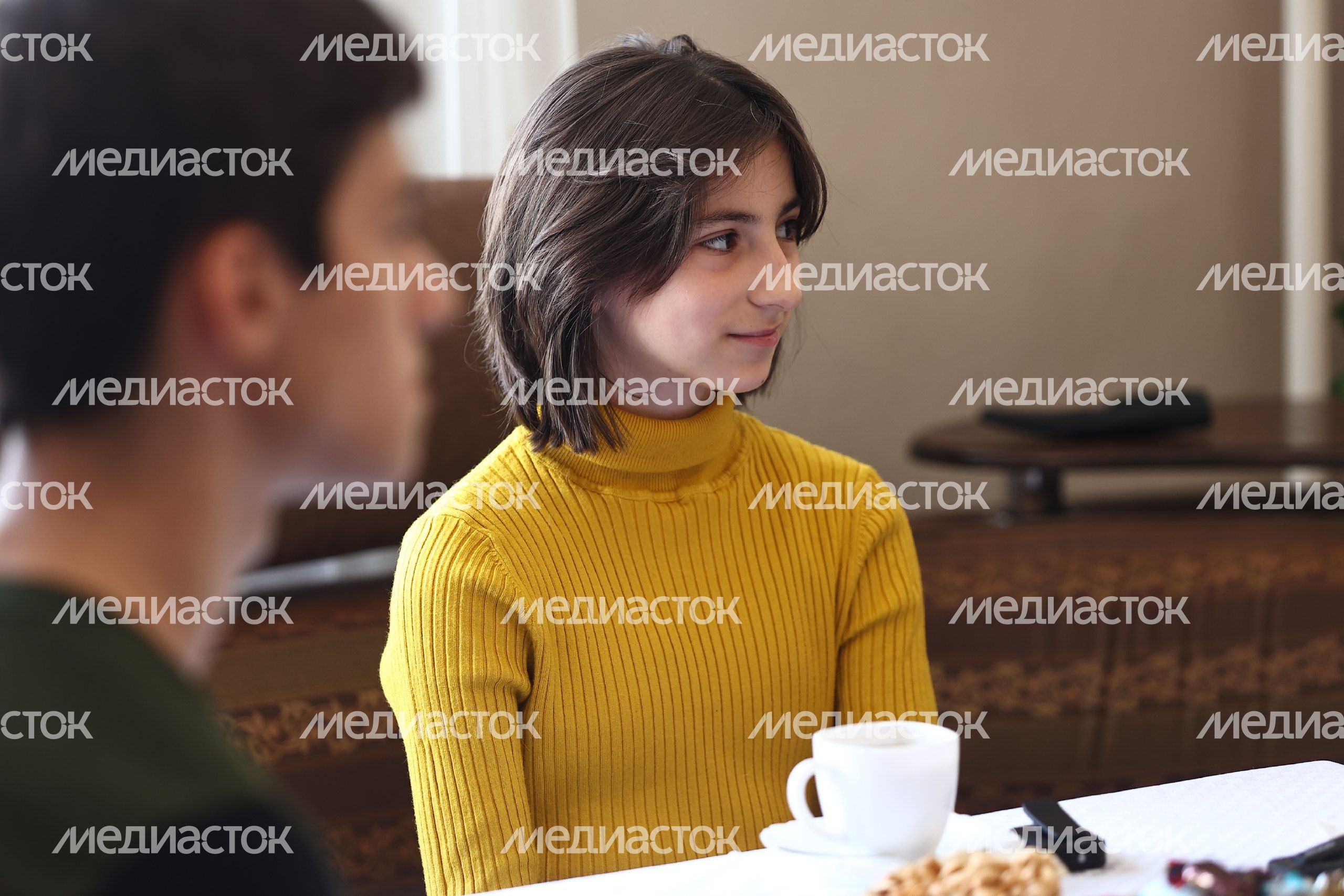 Посещение семьи добровольца из Серпухова Губернатором Подмосковья