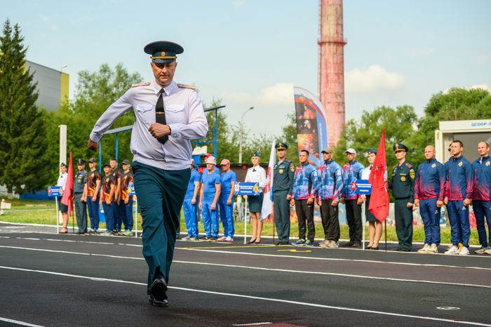 Соревнования по пожарно-спасательному спорту среди специальных управлений МЧС России